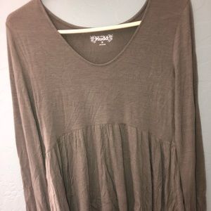 mudd long sleeve blouse